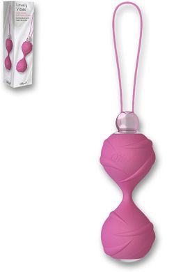 Liebeskugeln Mae B Lovely Vibes Laced Love Balls pink