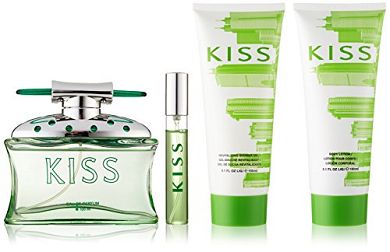 Sex in the City Kiss 100 ml Eau de Parfum Spray plus 150 ml Body Lotion plus 150 ml Shower