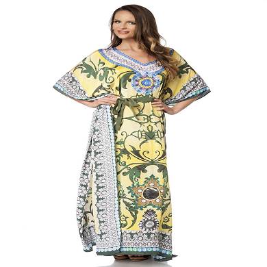 Kaftan mit Strass