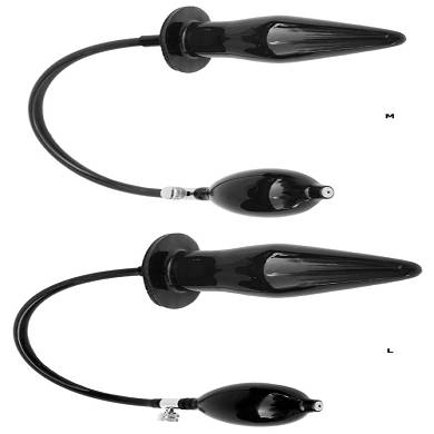 Aufblasbarer Butt Plug zum Einarbeiten, schaumgefllt