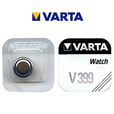 2 Stück VARTA V399 Knopfzelle Batterie SR57 SR927W Uhrenbatterie SR927 D399