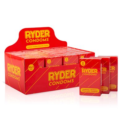 Ryder Condooms - 24 x 3 Stck