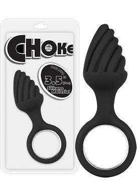 14,5 x 4 cm Plug Choke 3.5 schwarz