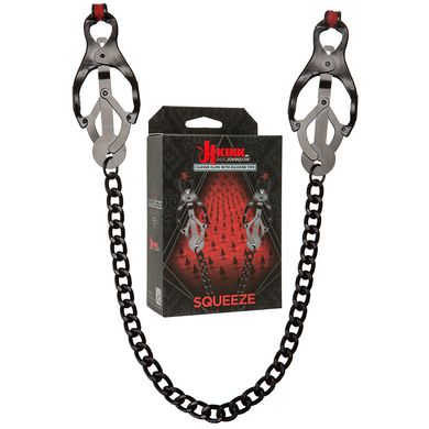 KINK by Doc Johnson - Squeeze - Clover Clips with Silicone Tips