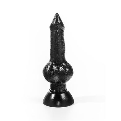 Animaldildo Schferhundpenis schwarz 27 x 4,3 cm