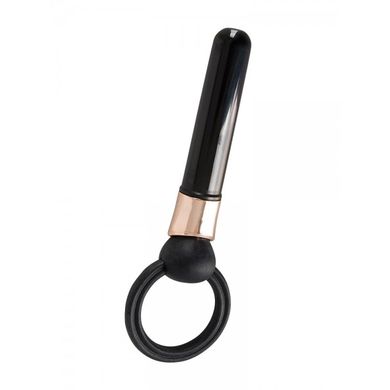 Bad Kitty Penisring mit Minivibrator, schwarz/rosgold
