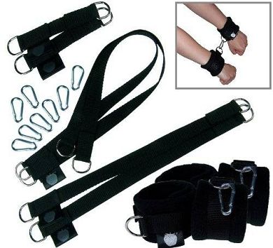 Fesseln. Fesselset. Strawberry Company EXTREME Soft Hand- und Fußfessel Starter-Set
