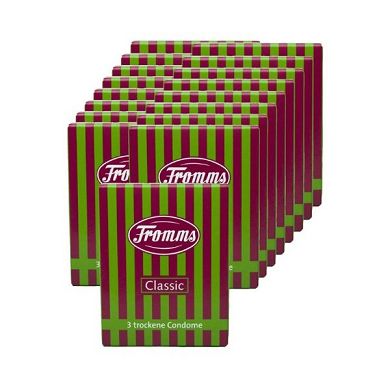 51 (17 x 3er) trockene Fromms Classic Kondome