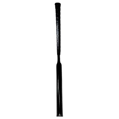 Flache Peitsche in Schwarz