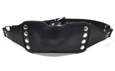 Leder Masken-Knebel DELUXE