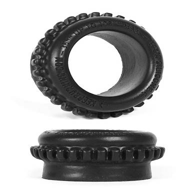 Burning Wheels 100% Silikon Cockring CK09 Schwarz