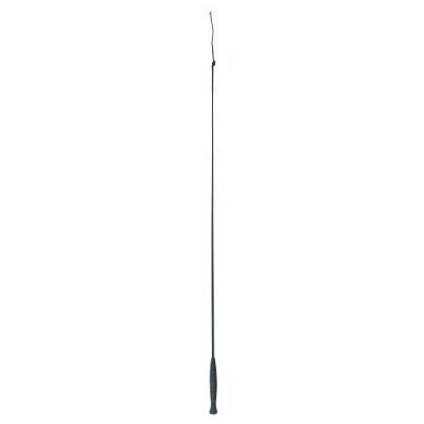 Pferde Reitgerte Dressurgerte 110 cm lang Fiberglas umsponnen schwarz