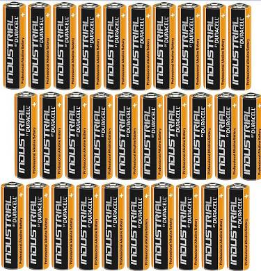30x Batterie AAA Micro Duracell Industrial Alkaline LR03-E92-MN2400, lose - Bulk