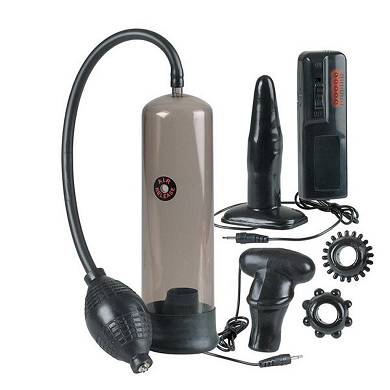Hard Man`s Tool Kit, Pump, 2 x Cockring, Bullet