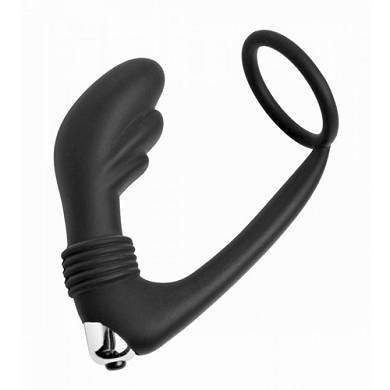 Master Series ? Vibrierender Penisring mit Analplug