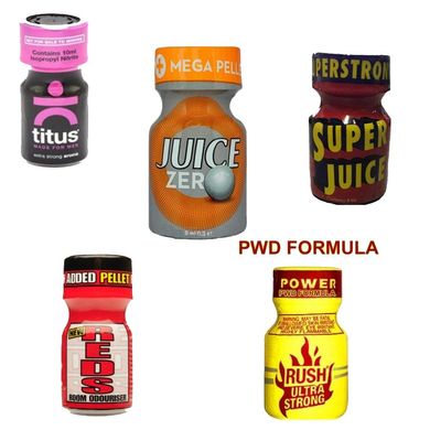 Poppers deal der Woche 5 x 9 ml kleine Flaschen