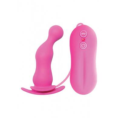 "Tinglers" Analplug III - 9 x 6 cm - in Pink