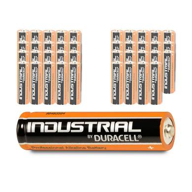 40 x DURACELL AAA Micro Alkaline LR03 Batterie MN2400 1,5V Industrial 40 Stück