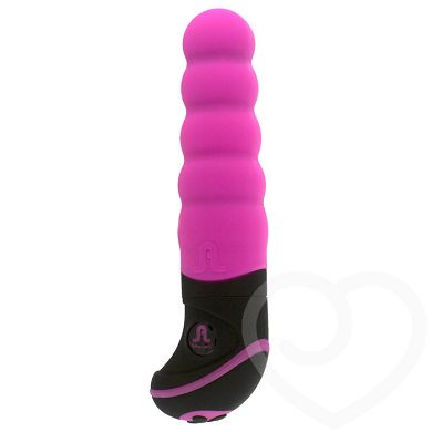 Adrien Lastic wasserfester gerippter Vibrator mit 10 Funktionen