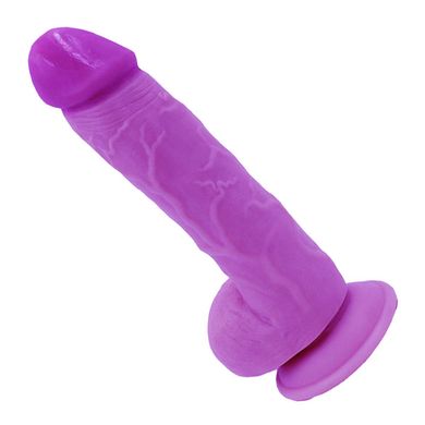 Mega-Dildo in lila mit Saugnapf 23 x 5 CM