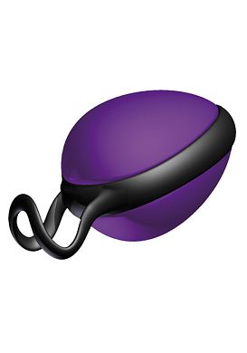 JOYballs SECRET SINGLE Liebeskugel in violett/schwarz