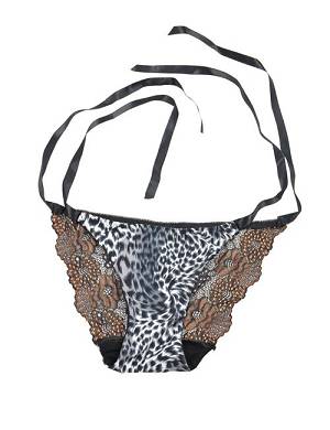Slip Chaud en gris-noir