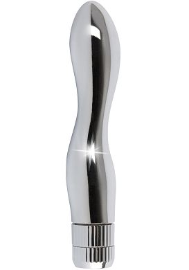 14 x 1,8 - 3,1 cm Brilliant Vibrator silver