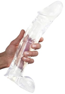 33 x 7,8 cm ANALE GRANDE Dildo LEGEND clear