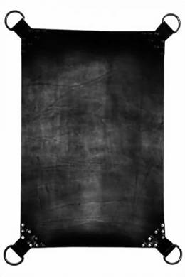 SM Möbel / Bondage - Leder Sling Matte Heavy Duty - mit 2 Kissen