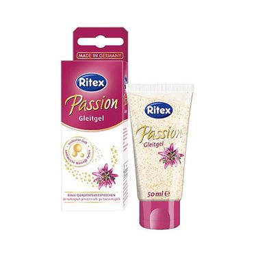 Ritex Passion Gleitgel mit einem erotischem Duft und samtweichen Massage Perlen 50 ml Made