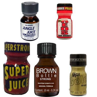 Poppers deal der Woche 5 x 9 ml kleine Flaschen