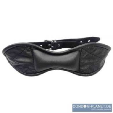 XXdreamSToys Leder-Mund-Knebel schwarz