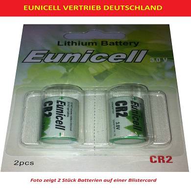 Markenware "Eunicell" 3V Lithium Batterie Typ: CR2