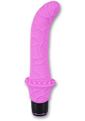 24,5 x 4 - 5 cm Vibrator Vibra Lotus G-Punkt Silikon pink