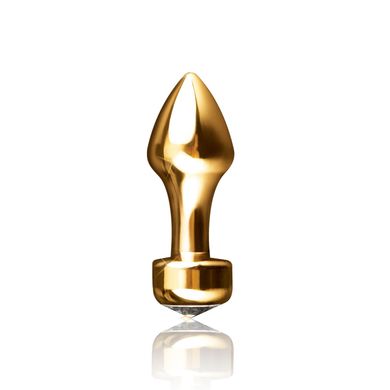 Premium Analplug Goldi 8,5 x 3 cm