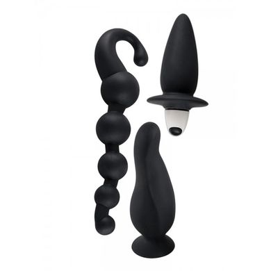 Anal Experiment: Sextoy-Set, schwarz