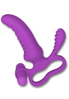 15 cm Vibrator Shots Toys Ripple purple