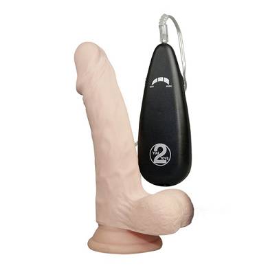 Vibrierender Dildo - Real Flesh 19 cm