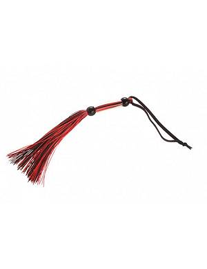 XXdreamSToys Silikonpeitsche schwarz/ rot