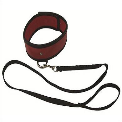 S&M Red Leash & Collar