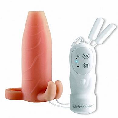 Fantasy X-Tensions by Pipedream 05814880000 Real Feel Duo Clit Climax Her Penis Extension
