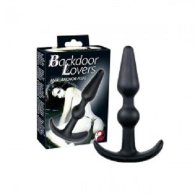 Buttplug aus Silikon in Ankerform 10cm lang