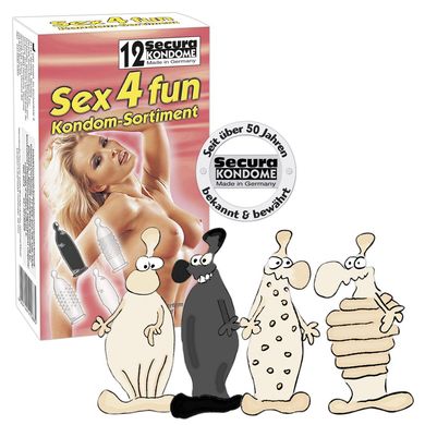 Secura Sex4Fun Kondome 12er