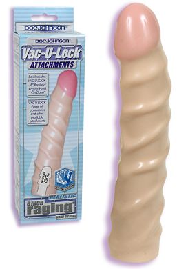 19 x 3,5 cm Vac-U-Lock Raging Hard Dong