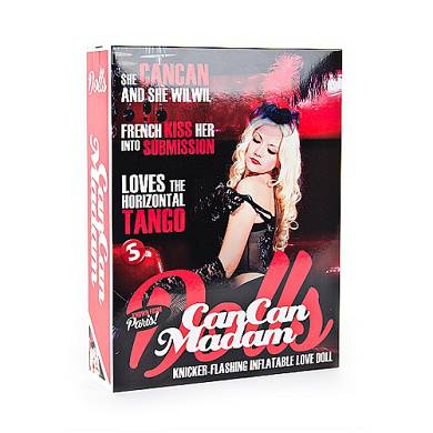 Aufblaspuppe - CanCan Madam