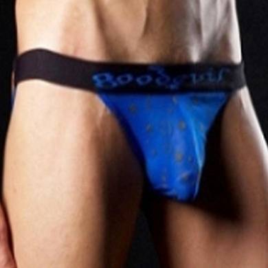 Good Devil 4008 Sheer Balls Jockstrap blue Gr.L**