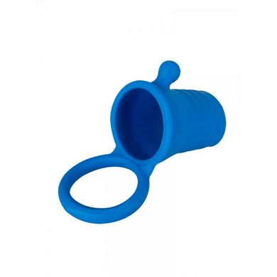 Clitoral Mass: Penishlle mit Hodenring, blau