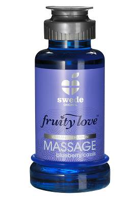 Hot Massage Oil Blueberry/Cassis
