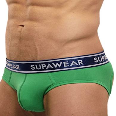 Supawear Supadupa MK II Jock Brief Underwear Green
