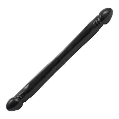 Doppeldildo XL in Schwarz